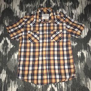Aeropostale short sleeve button down